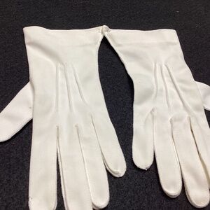 STETSON white vintage gloves size 7 1/2